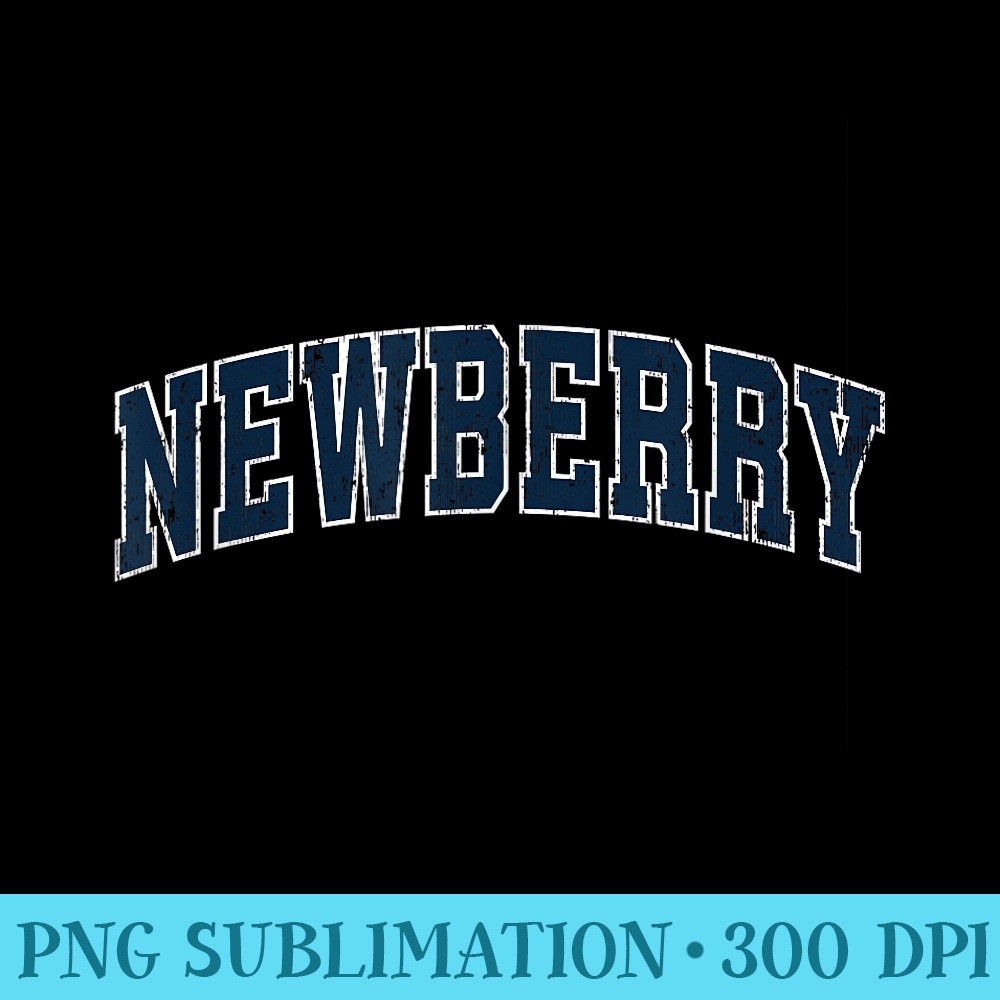 Newberry South Carolina SC Vintage Sports Design Navy Design - Unique Sublimation patterns - Perfect for Sublimation Art