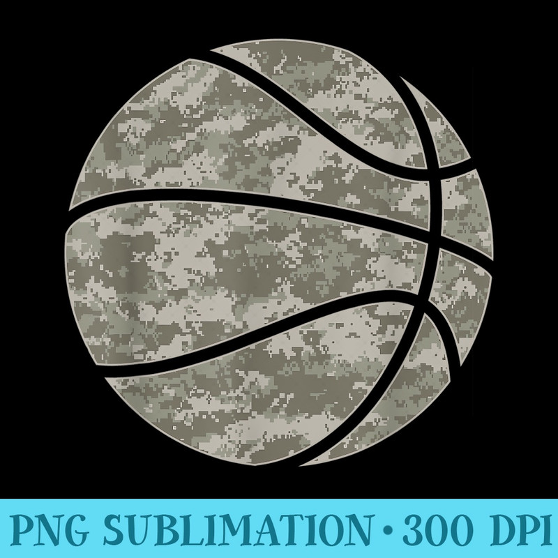 Light Desert Basketball Camo Desert Camouflage Basketball - PNG design downloads - Bold & Eye-catching
