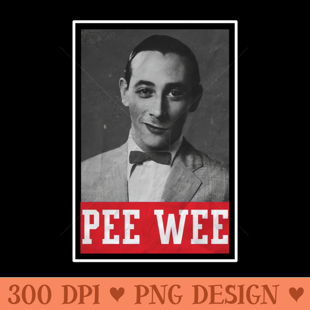 Pee Wee - High Resolution PNG Graphic - Vibrant and Eye-Catching Typography