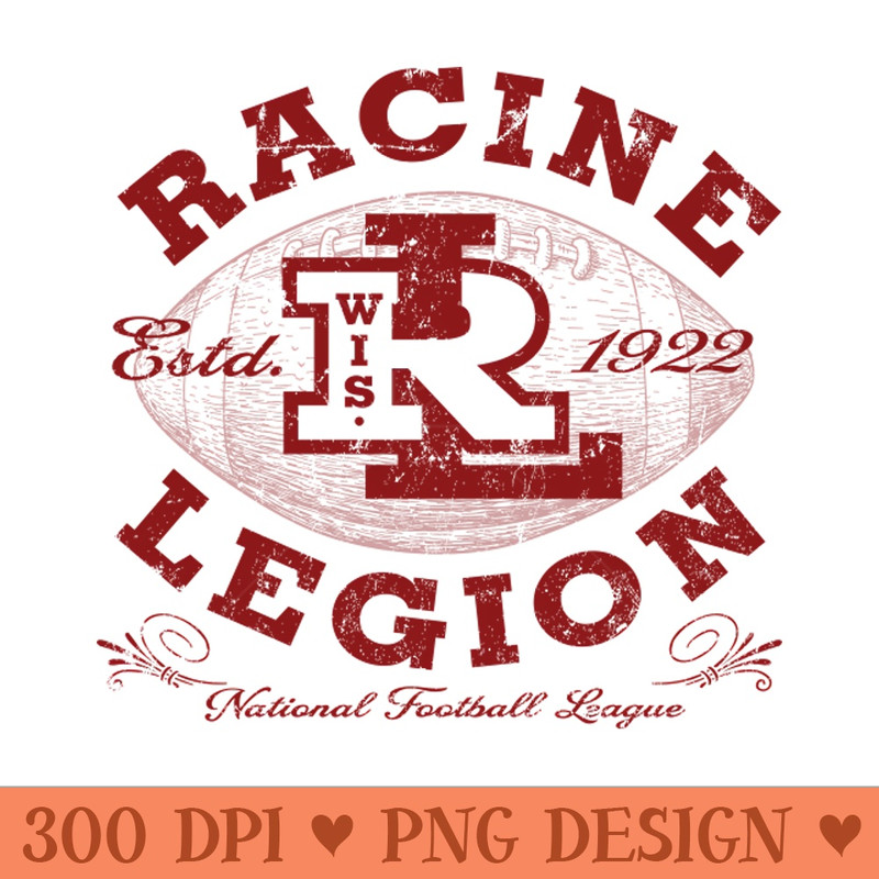 Racine Legion Football - PNG Clipart Download - Bold & Eye-catching