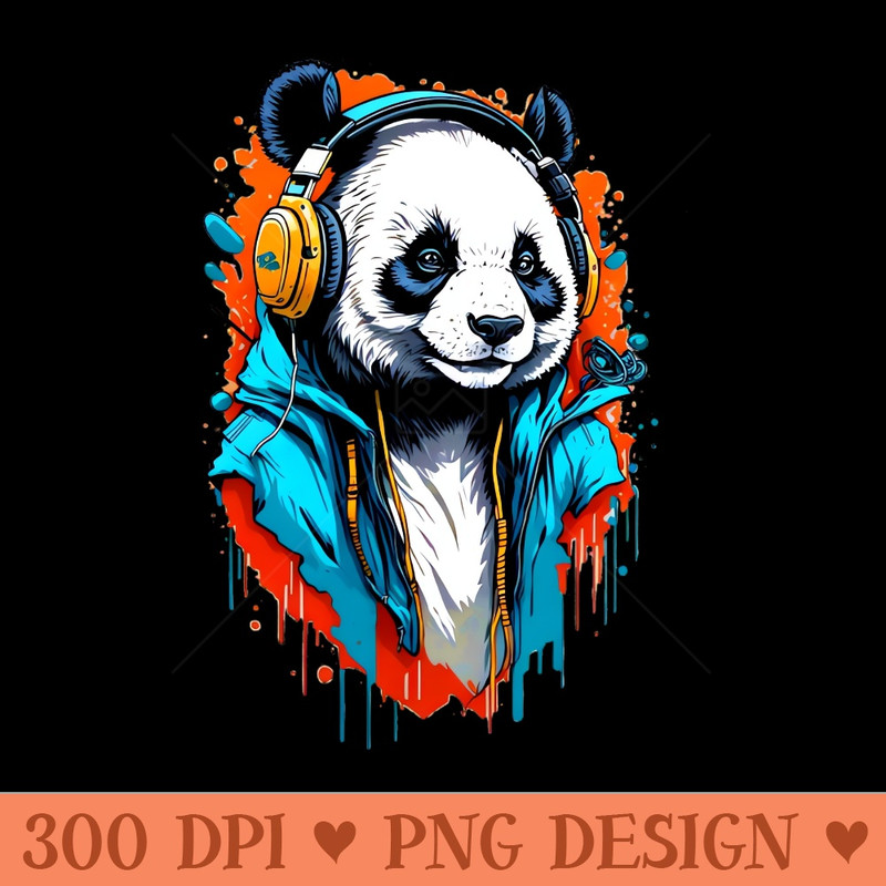 Bear art lover - High Resolution PNG Artwork - Instantly Transform Your Sublimation Projects