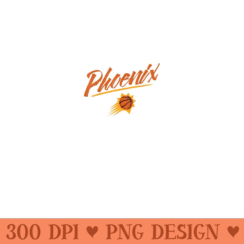 NBA Phoenix Suns Marker Script - PNG design assets | Inspire Uplift