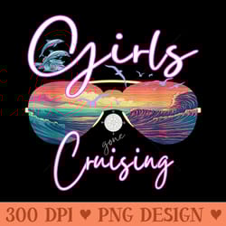 girls gone cruising vacation 2024 party cruise cool girls - png image download