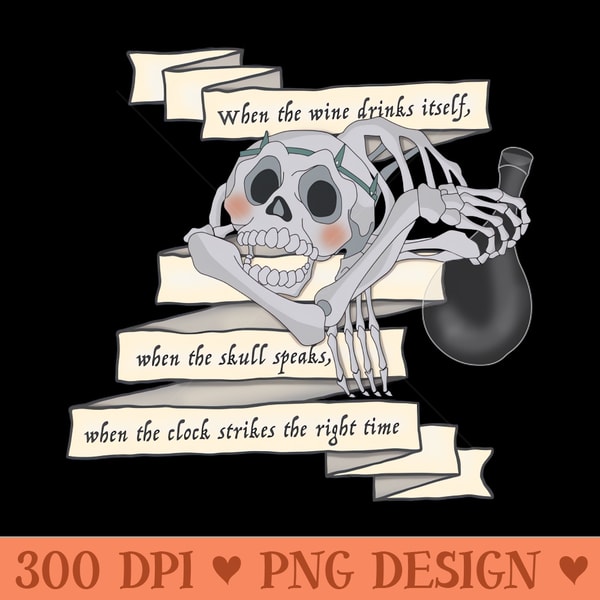 The Last Unicorn Skull Riddle - PNG download with transparen | Inspire ...