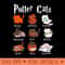 Potter Cats tshirt Funny For Cat Lovers - PNG download with transparent background - Versatile And Customizable Designs