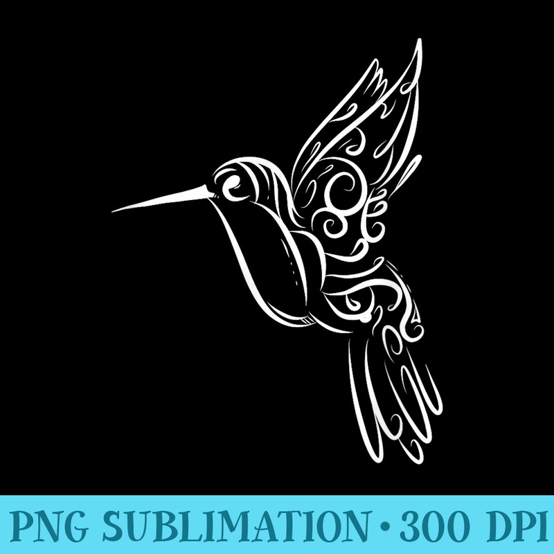 Hummingbird Nature Lover - Shirt Design PNG - Stunning Sublimation Graphics