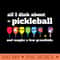 Funny Pickleball Paddles Ball Grandpa Grandma - Vector PNG download - Perfect for Personalization