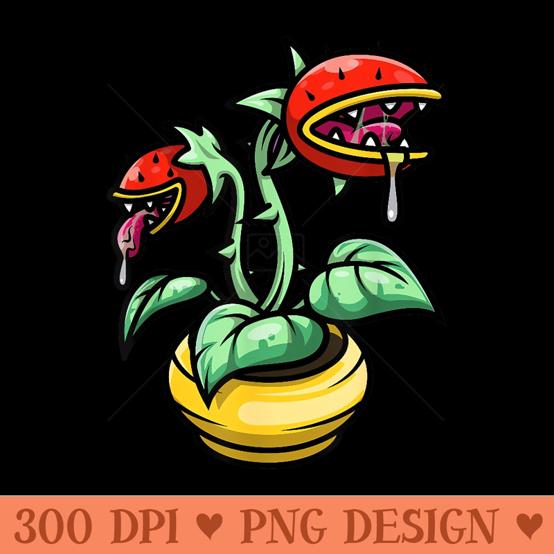 Venus Flytrap I I Plant Monster I Venus Fly Trap - Exclusive PNG designs - Perfect for Sublimation Mastery