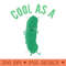 Cool as a Cucumber - Transparent PNG Clipart - Revolutionize Your Designs