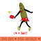 Funny Pickleball Player Pickle People Sweet Pickle - PNG Clipart - Trendsetting And Modern Collections