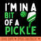 Im In A Bit Of A Pickle Pickleballers Pickleball Player - PNG download with transparent background - Bring Your Designs to Life