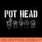 Pot Head Cactus Succulent Pun Funny Plant Lover - PNG design downloads - Revolutionize Your Designs