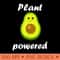 Plant Powered Avocado Vegan Vegetarian - Mug Sublimation PNG - Spice Up Your Sublimation Projects