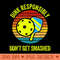 Dink Smashed Funny Pickleball Apparel Pickle Ball - Ready To Print PNG Designs - Revolutionize Your Designs