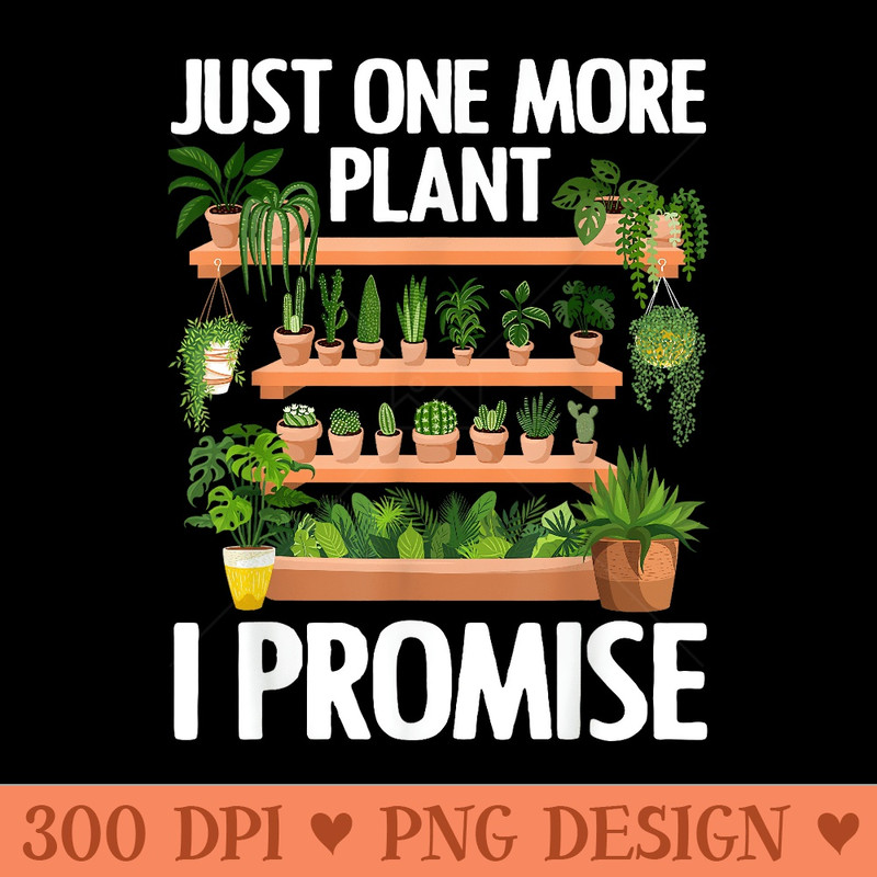 Cool Plant For Gardening Flower Gardener Plants - PNG Templates - Stunning Sublimation Graphics