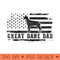 Great Dane Dad Distressed American Flag Patriotic Dog - Mug Sublimation PNG - Stunning Sublimation Graphics
