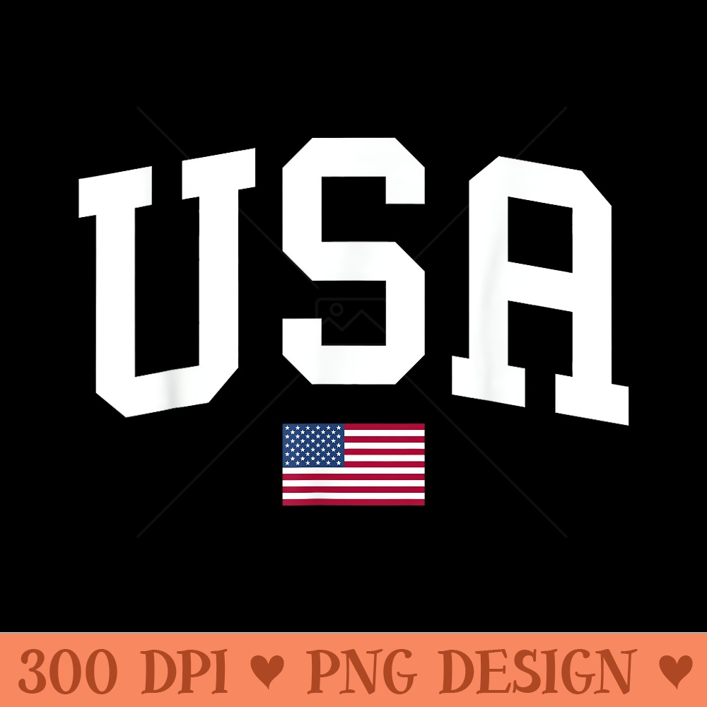 USA T s Patriotic American Flag July 4th - PNG download for graphic design - Perfect for Sublimation Art