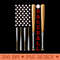 Patriotic US American Baseball Flag Vintage Baseball Flag - PNG clipart download - Revolutionize Your Designs