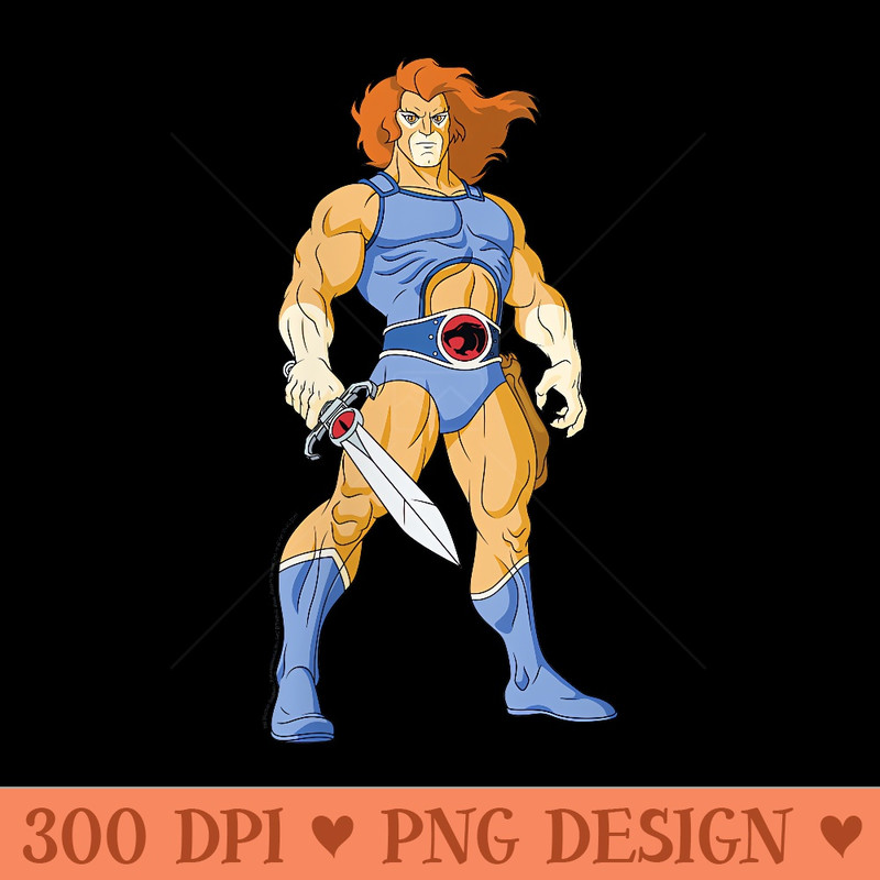 ThunderCats LionO Portrait - PNG Clipart for Graphic Design - Eco Friendly And Sustainable