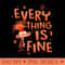 Disney Pixar Inside Out 2 Everything Is Fine Anxiety Logo - Design PNG template - Quick And Seamless Download Process