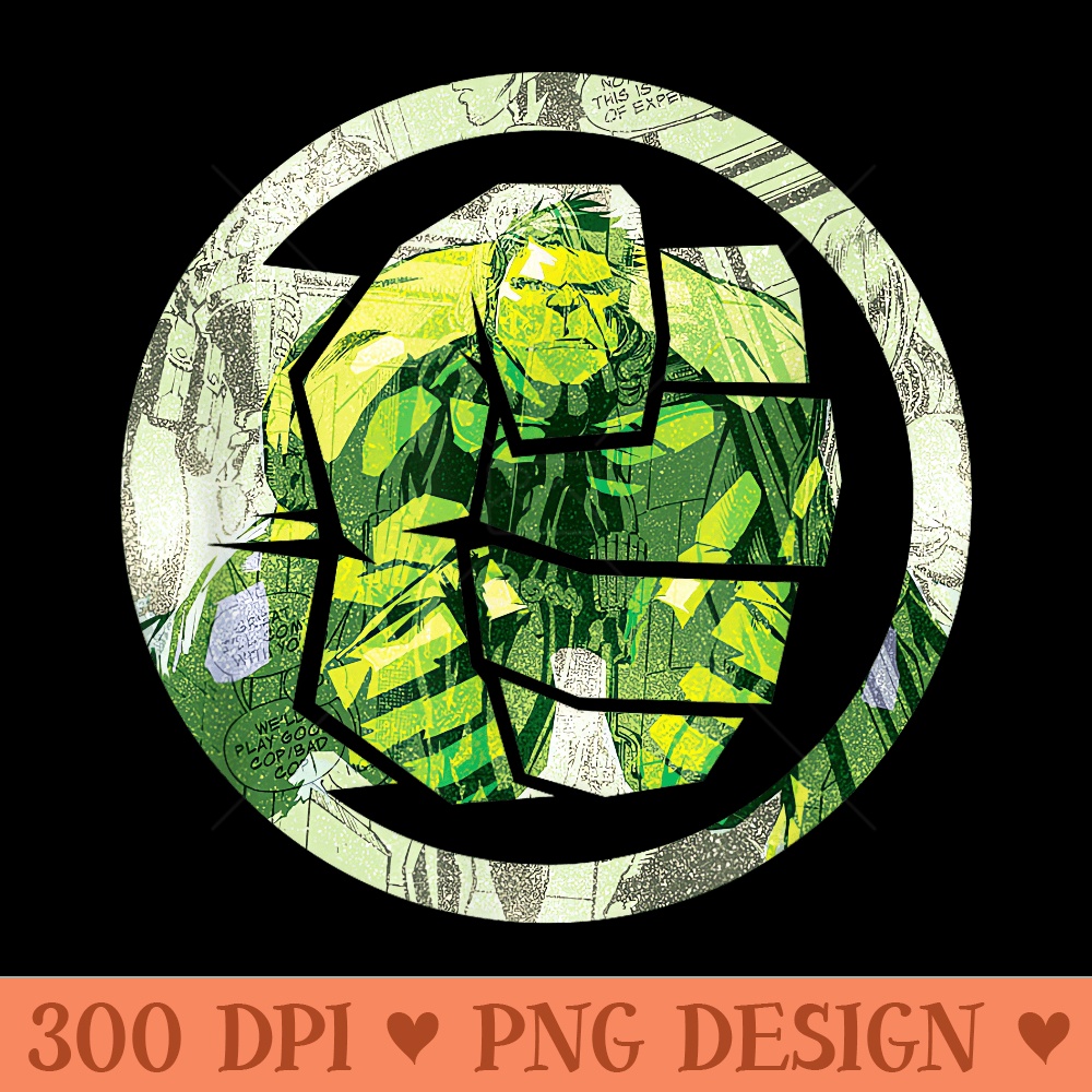 Marvel Incredible Hulk Fist - Digital PNG Downloads - Limited Edition And Exclusive Designs