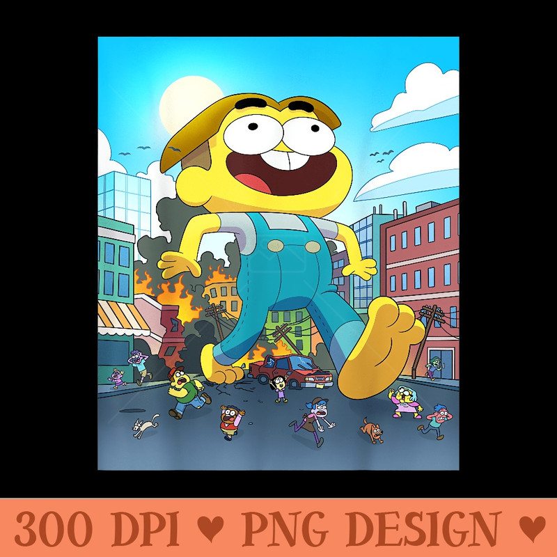 Disney Channel Big City Greens Cricket Exclusive - PNG download with transparent background - High Resolution And Print Ready Designs