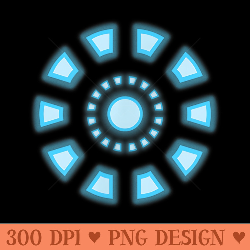 Marvel Studios Iron Man Tony Stark Arc Reactor Classic - PNG image download - Versatile And Customizable Designs