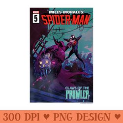 marvel spiderman across the spiderverse part 1 the prowler - png clipart for graphic design