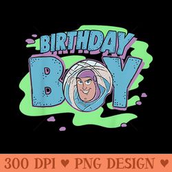 disney pixar toy story birthday buzz lightyear youth - high quality png download