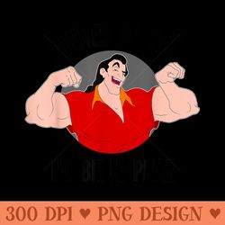 disney beauty and the beast gaston winner no belle prize - png download
