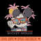 Disney Mickey And Friends Mickey Mouse Tropical Portrait - Ready To Print PNG Designs - Bring Your Designs to Life