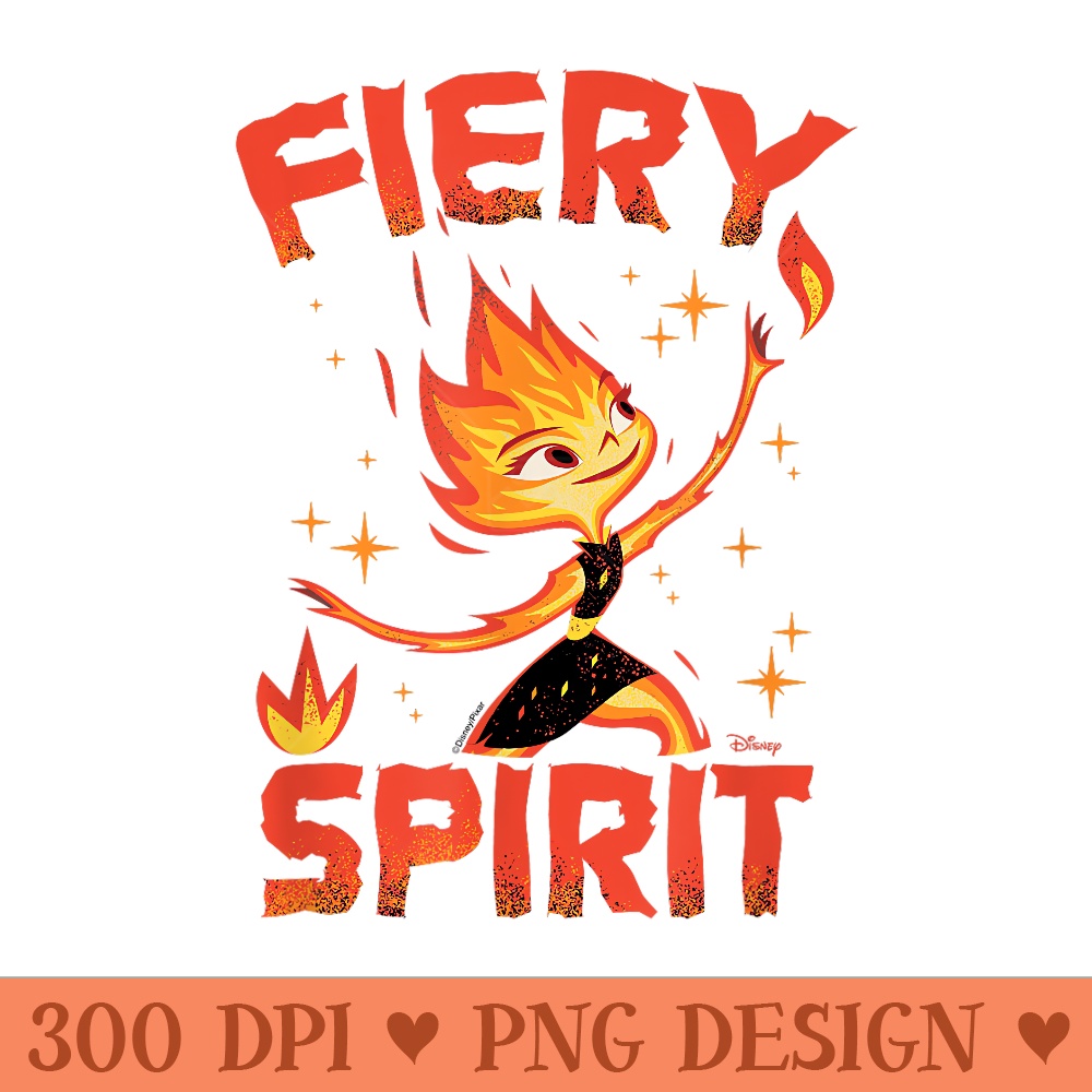 Elemental Ember Fiery Spirit - PNG image download - Unique And Exclusive Designs