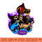 Disney Aladdin Jafar Genie Jasmine Art Graphic T - PNG design downloads - Create with Confidence
