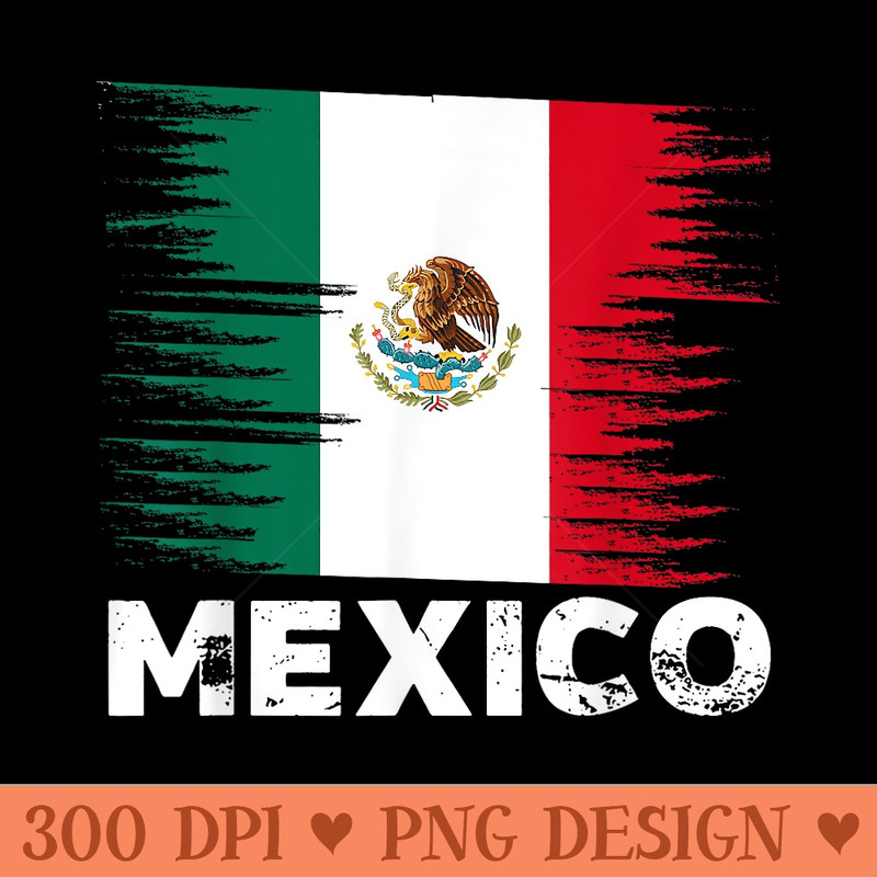 Mexico Mexican Flag Sports Soccer Football - Digital PNG Artwork - Versatile And Customizable Designs