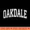 Oakdale California CA Vintage Athletic Sports Design - Clipart PNG - Revolutionize Your Designs