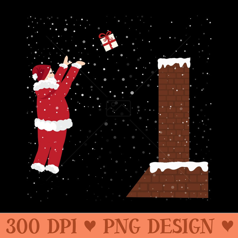 Santa Claus Basketball - Unique PNG Artwork - Instant Access To Downloadable Files