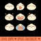 Disney Pixar Bao Nine Feelings Of Dumpling Emotion Box Up - Exclusive PNG designs - Bold & Eye Catching