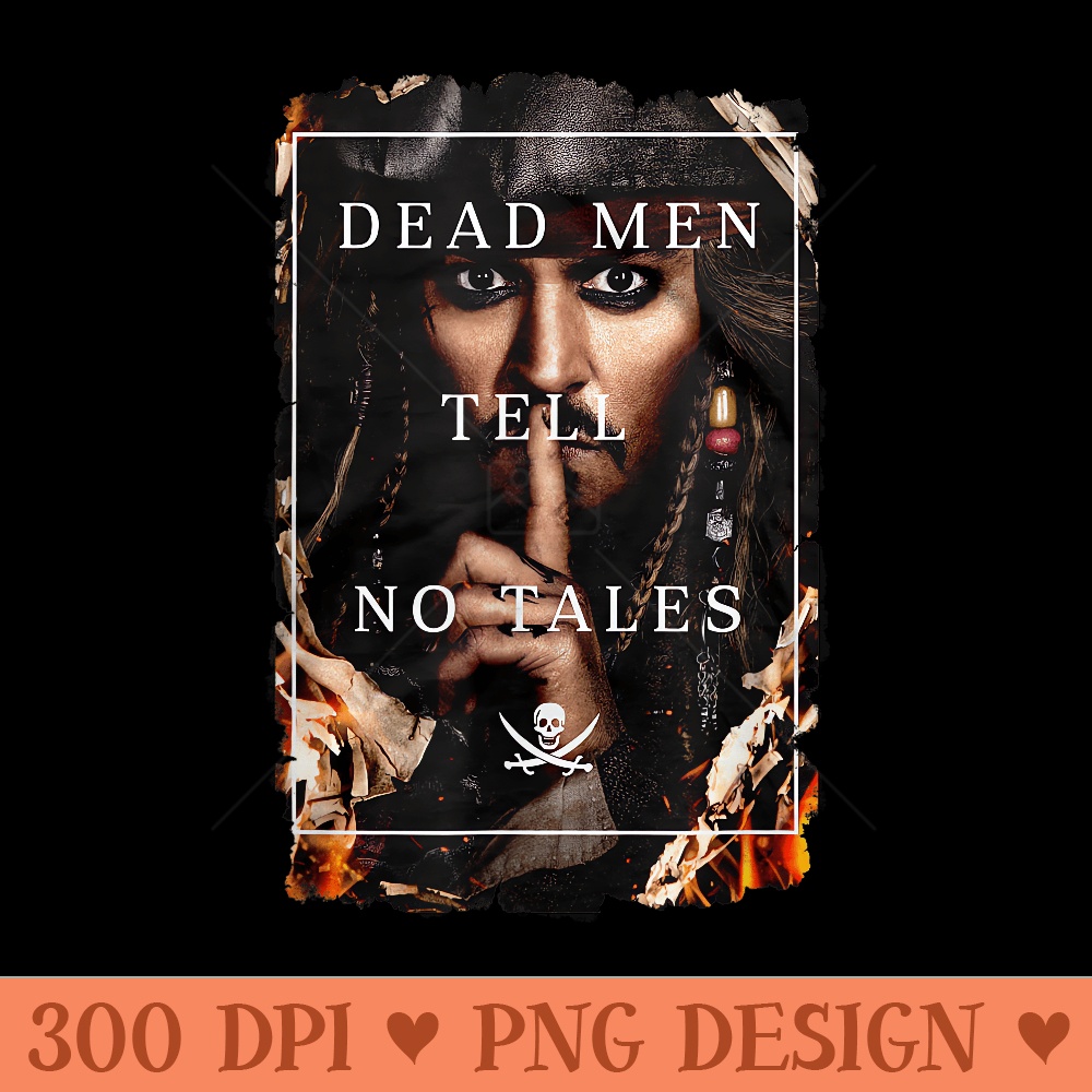 Disney Dead Men Tell No Tales - Free PNG download - Easy To Print And User Friendly Designs