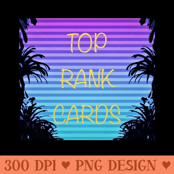 Top Rank Image Top Rank Cards - PNG design assets | Inspire Uplift