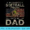 My Favorite Softball Player Calls Me Dad Fathers Day Daddy - PNG Download High Quality - Boost Your Success with this Inspirational PNG Download