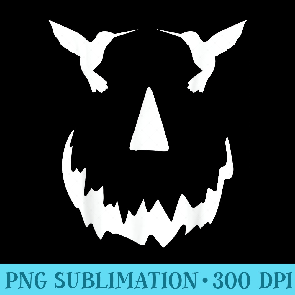 pumpkin hummingbird halloween - PNG Download - Instantly Transform Your Sublimation Projects