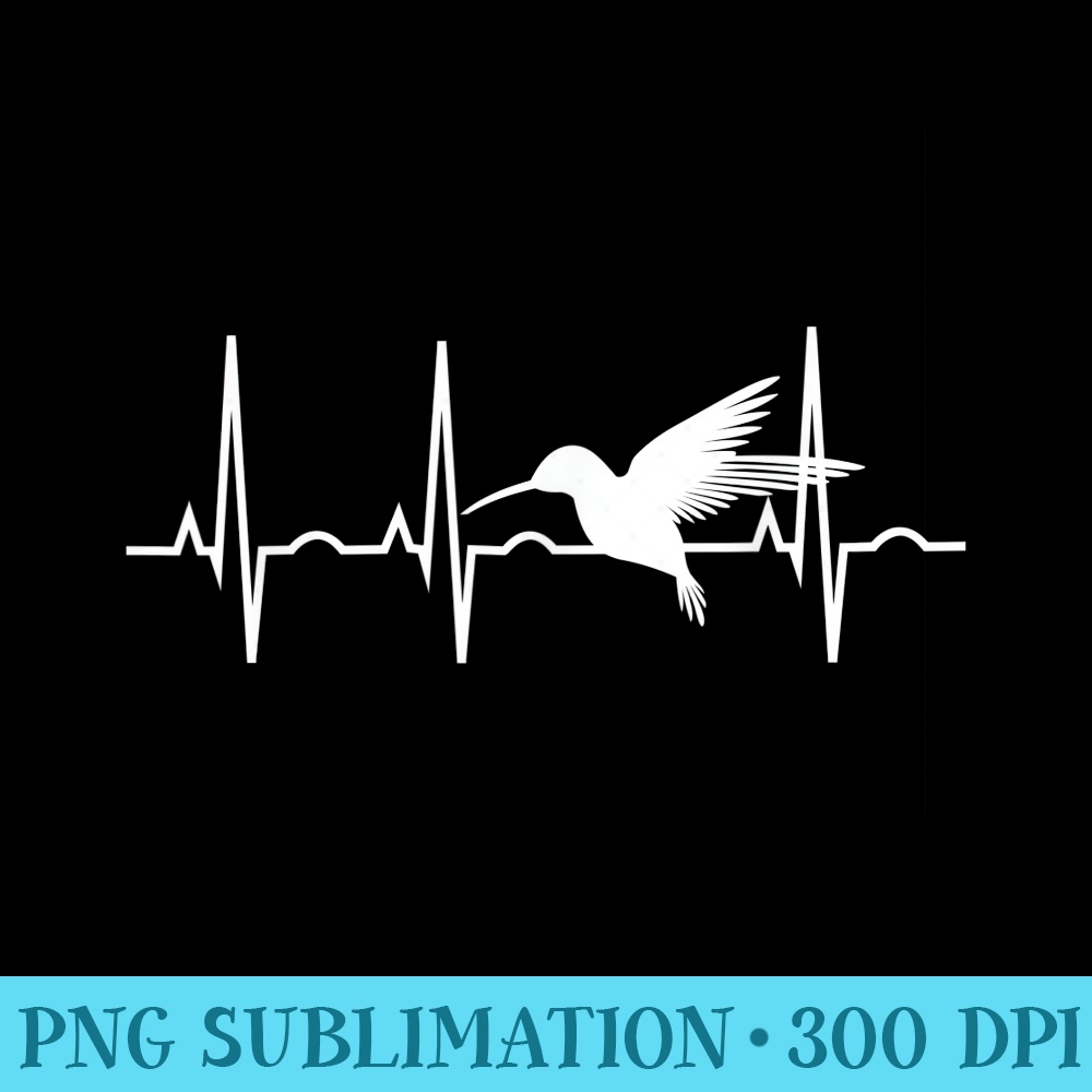 Hummingbird Heartbeat T for s - PNG Download Button - Revolutionize Your Designs