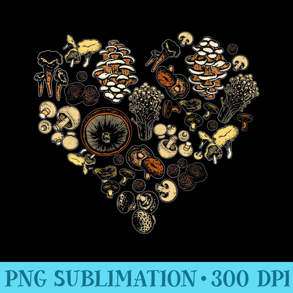 Mushroom Hunting Foraging Design Fungi Mushroom Hunter Premium - High Quality PNG Download - Unlock Vibrant Sublimation Designs