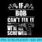BOB Name Fix It Funny Birthday Personalized Dad Idea - PNG design downloads - Perfect for Creative Projects