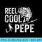 Reel Cool Pepe T Fishing Fathers Day - PNG file download - Spice Up Your Sublimation Projects