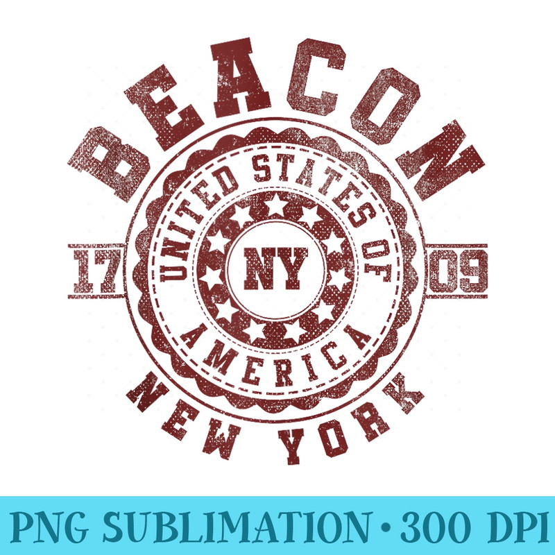 Beacon NY  New York  Vintage City Apparels - PNG Download Clipart - Limited Edition And Exclusive Designs