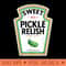 Sweet Green Pickle Relish Funny DIY Halloween - PNG Art Files - Trendsetting And Modern Collections