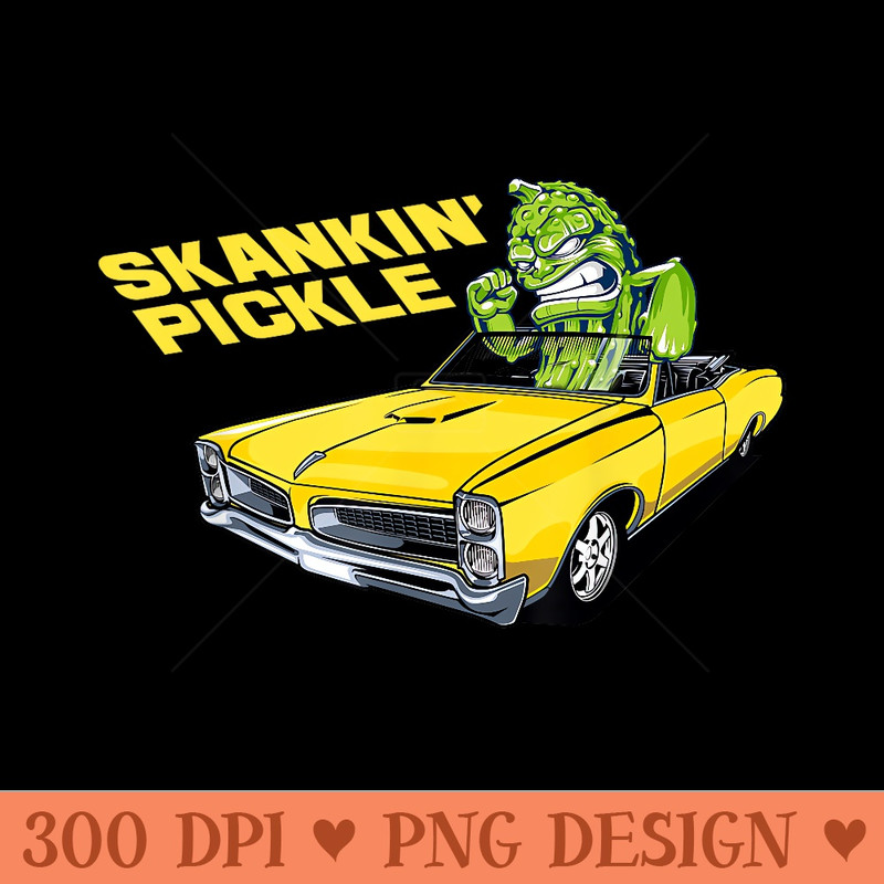 Skankin Pickle - Vector PNG Clipart - Bring Your Designs to Life