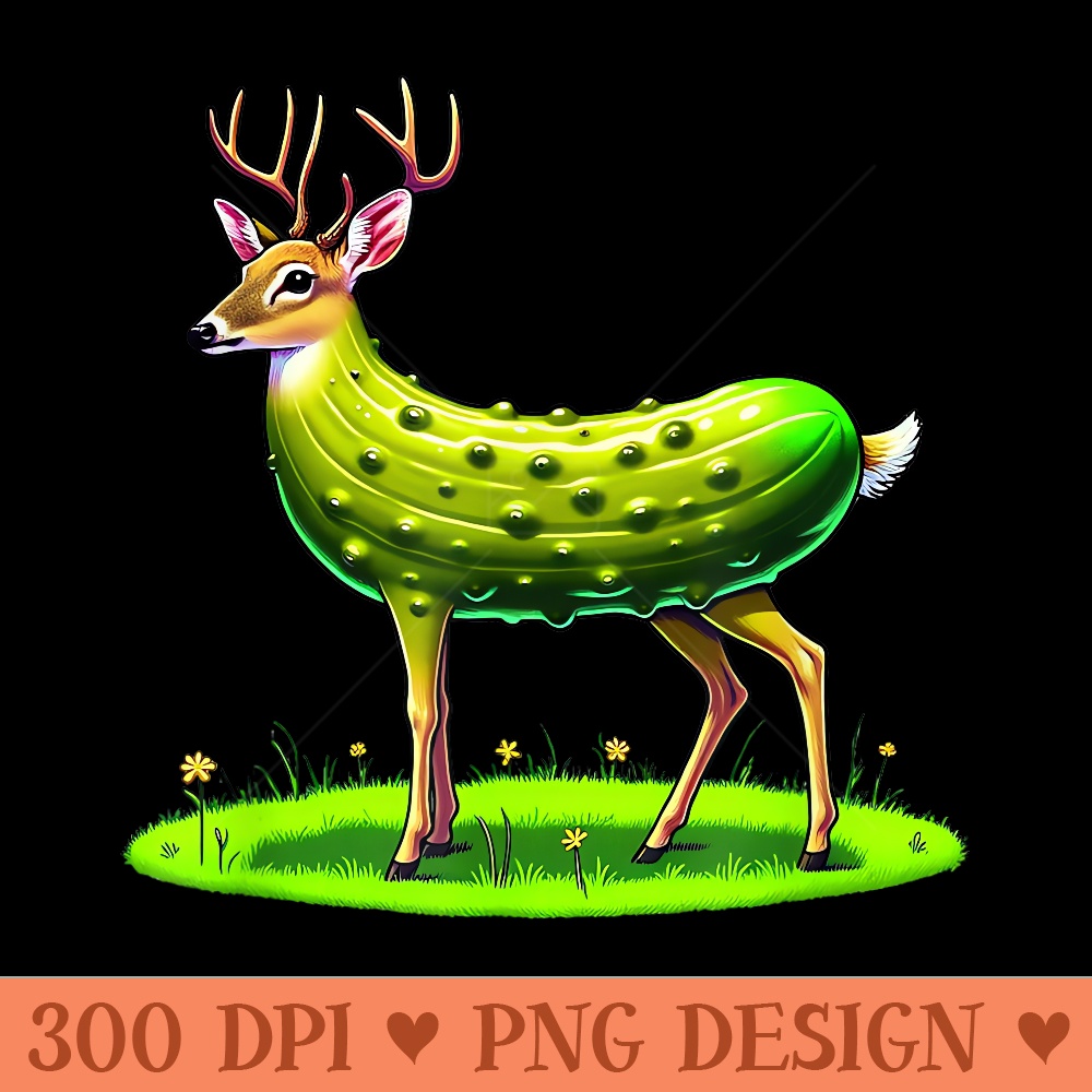 Dill Doe Funny Pun Deer Pickle Joke Adult Dirty Humor - PNG Art Files - Trendsetting And Modern Collections