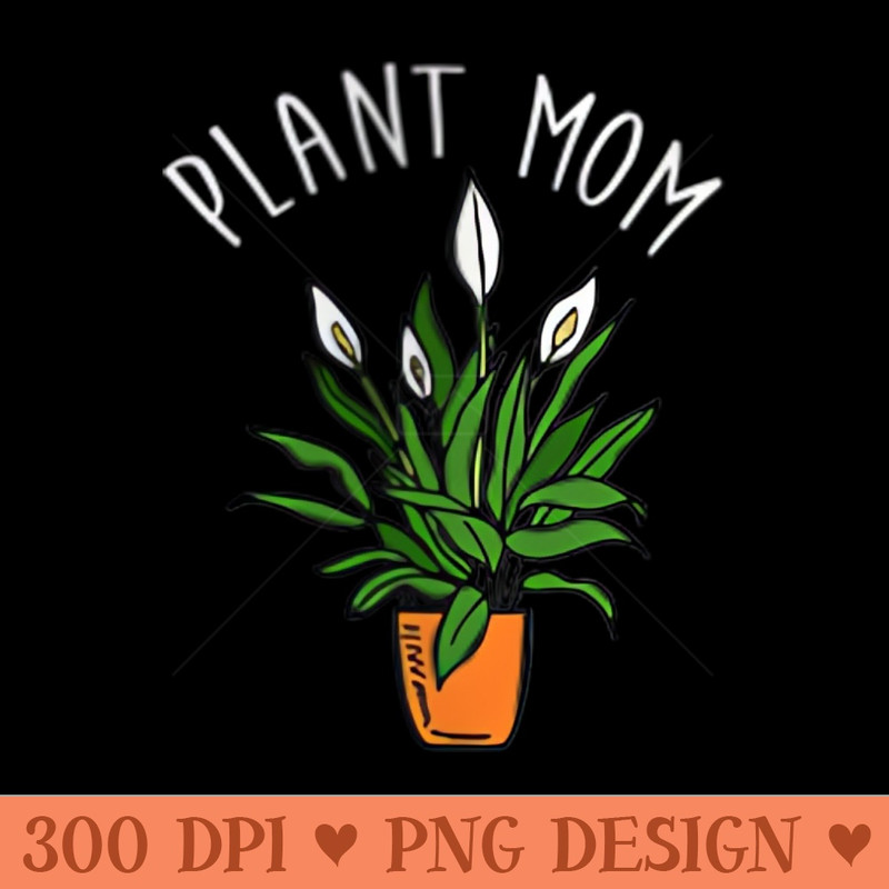 Womens Houseplant Plant Mom Pocket Plant Lover - PNG download for graphic design - Enhance Your Apparel